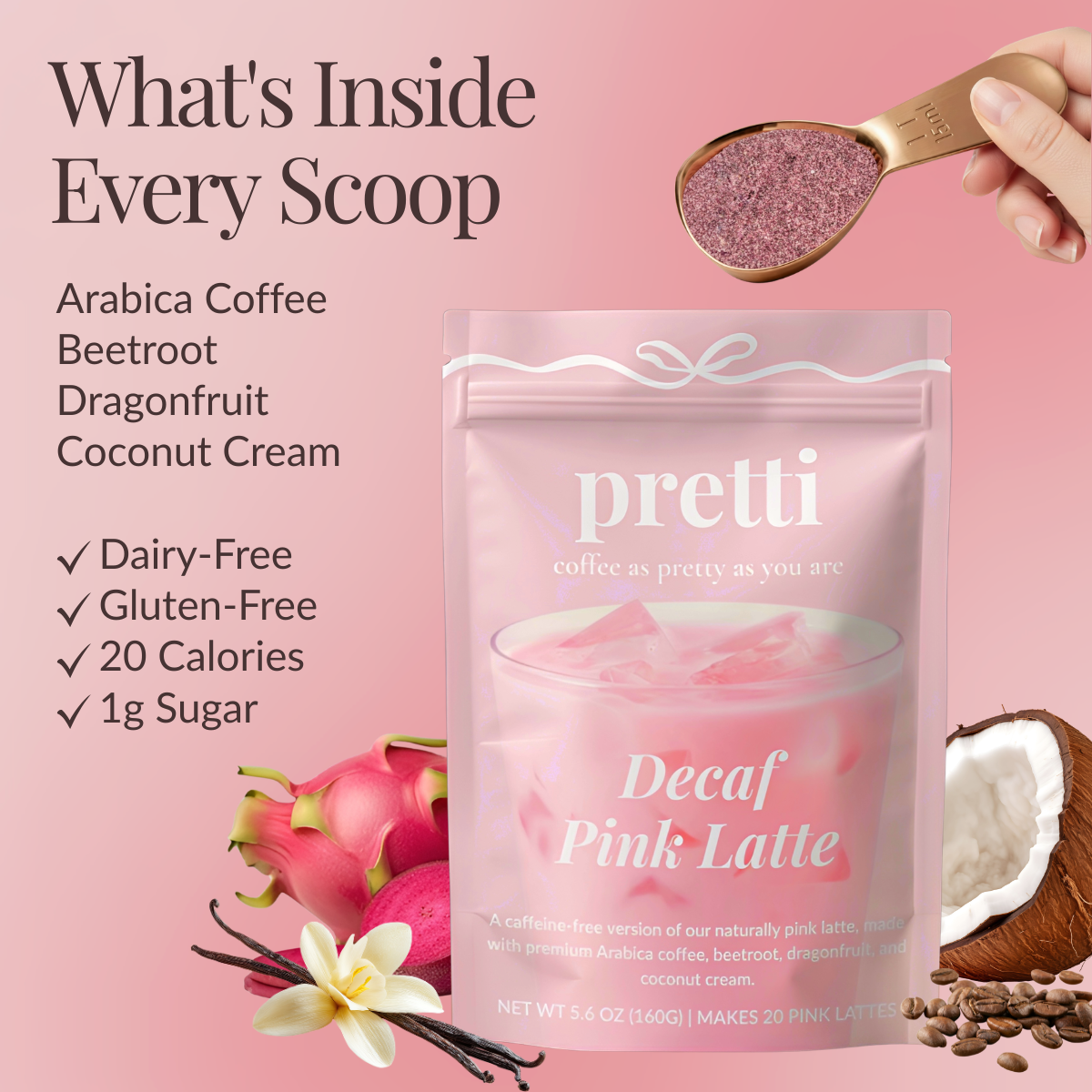 Decaf Pink Latte