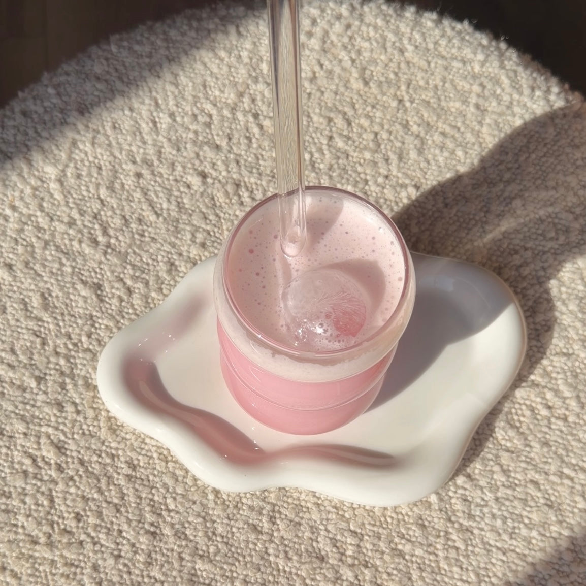 Pink Matcha Latte