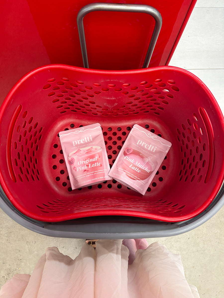 Into the cart it goes