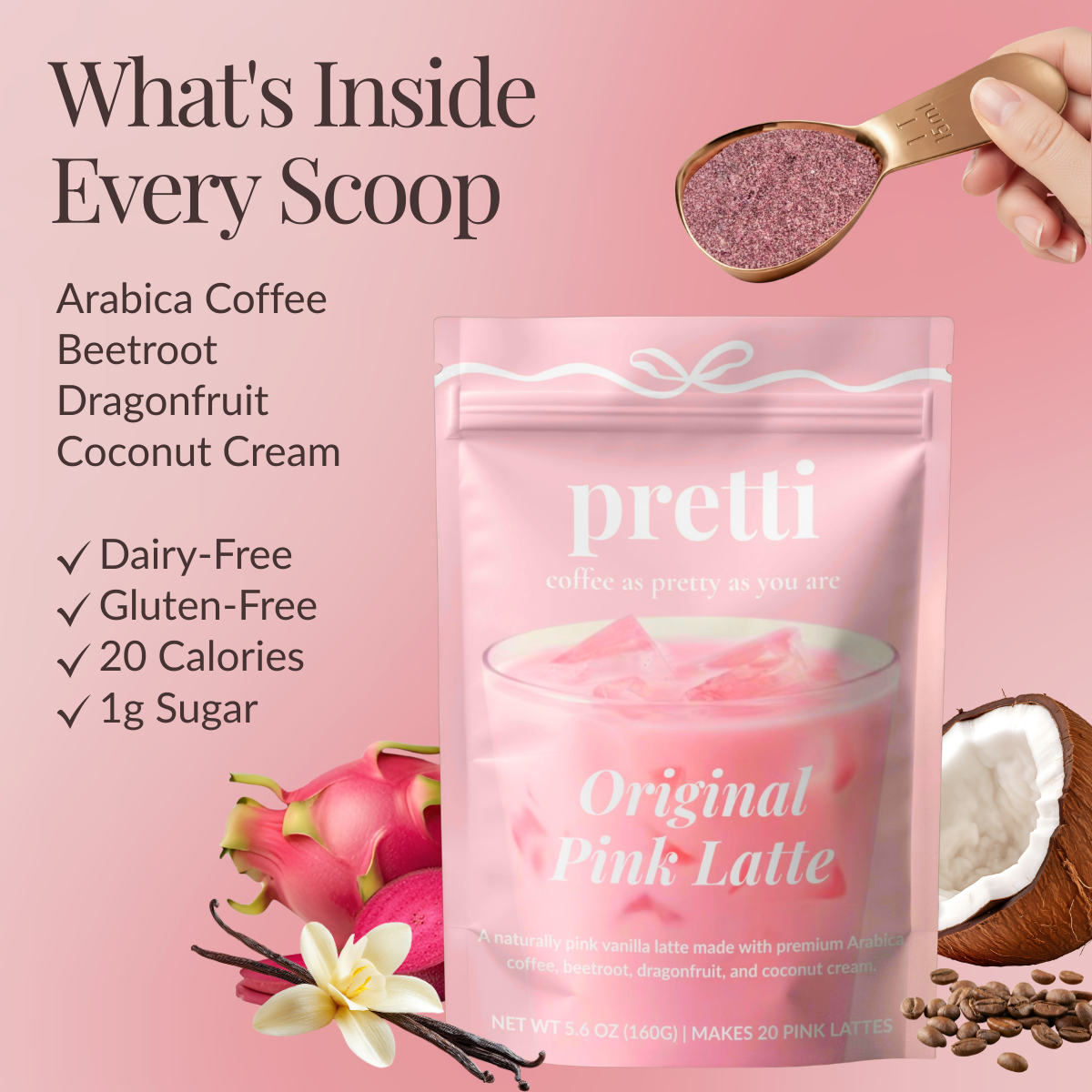 Original Pink Latte – Pretti Coffee